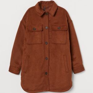 H&M Rust Shacket